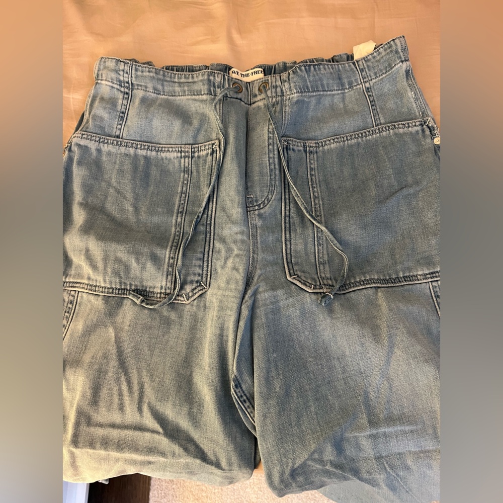 Free People Barrel Jeans - Picture 2 of 3